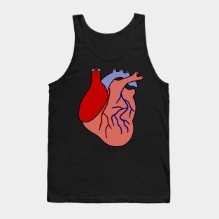 Human Heart Tank Top